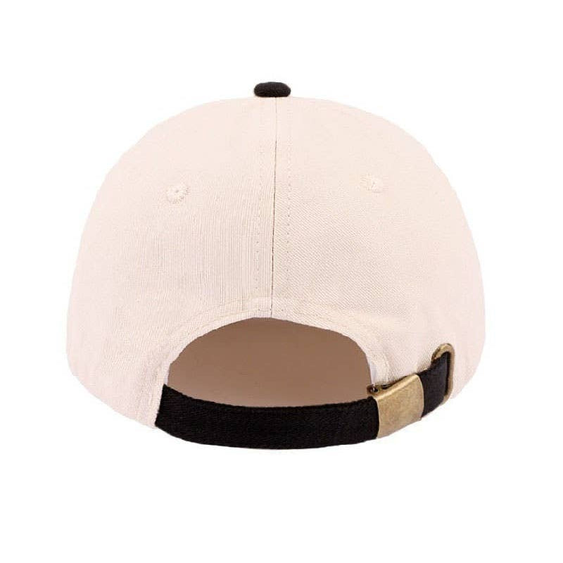 Make Heaven Crowded Two Tone Canvas Cotton Cap