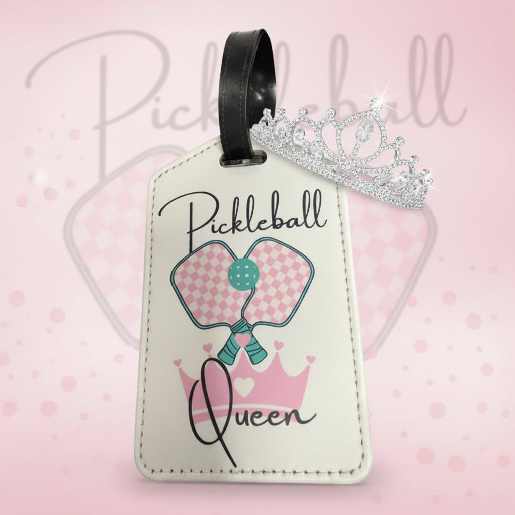 Luggage Tag Pickleball Queen