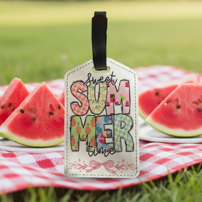 Luggage Tag Sweet Summertime