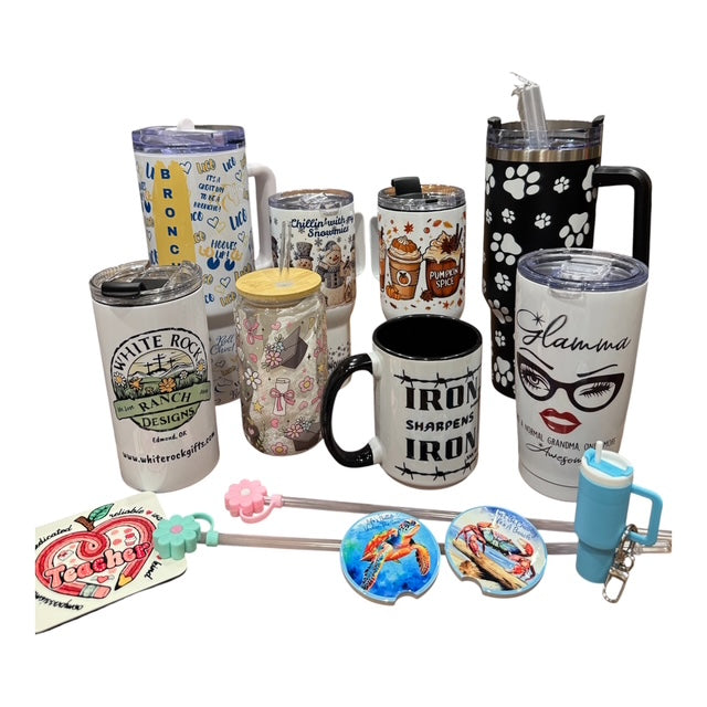 picture of assorted drink tumbler styles