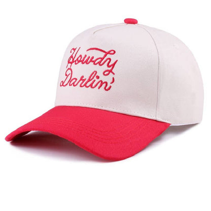 Howdy Darlin' Two Tone Canvas Cotton Cap