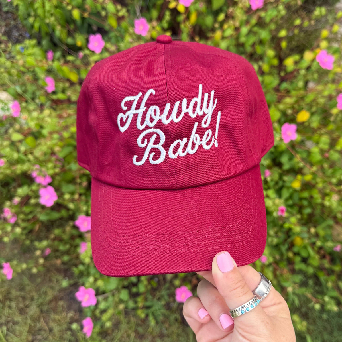 Hat Howdy Babe! Baseball Hat with Satin Lining