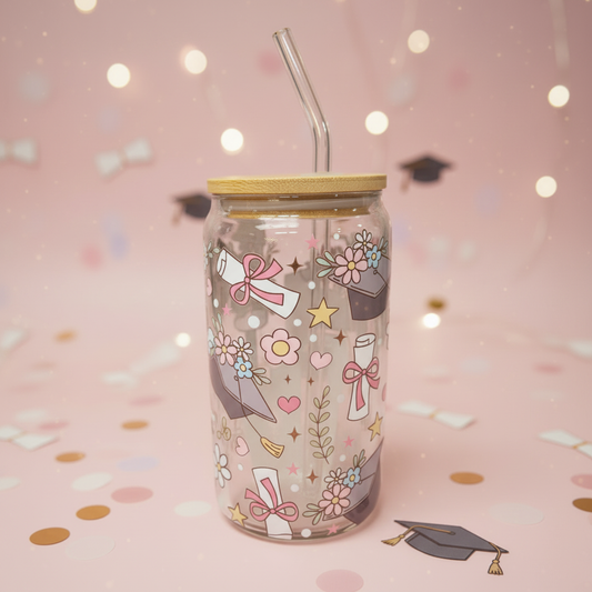 16 oz Graduation Tumbler Square