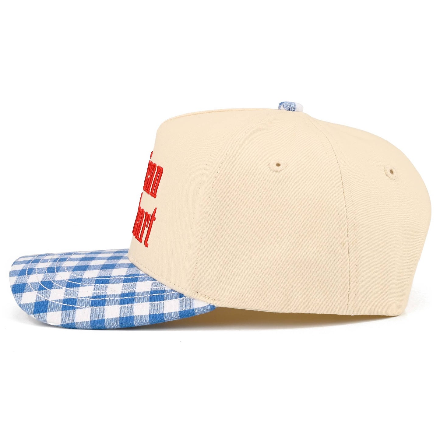 Hat AMERICAN SWEETHEART Embroidered on Two Tone Trucker Hat CC brand