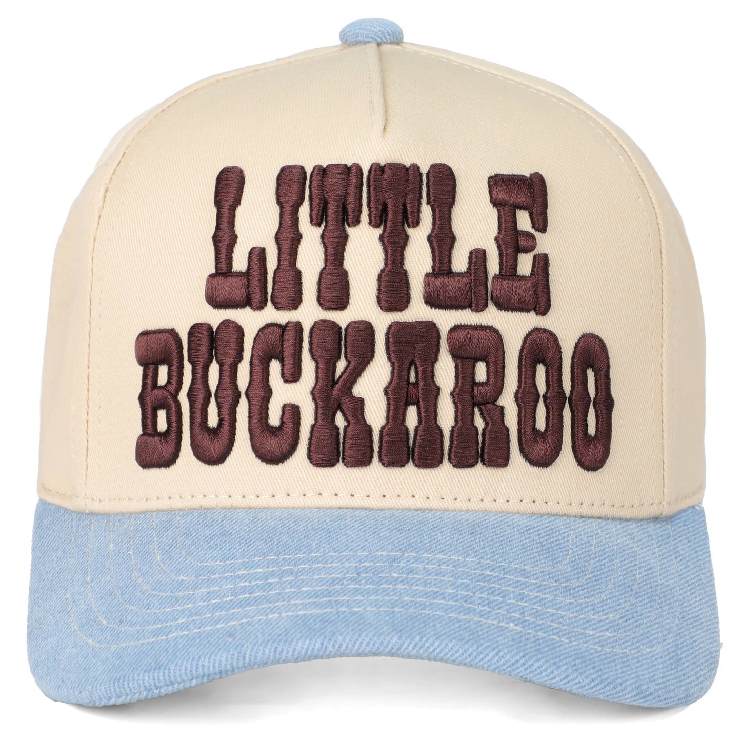 Hat KIDS size LITTLE BUCKAROO Embroidered CC Brand Snapback Cap
