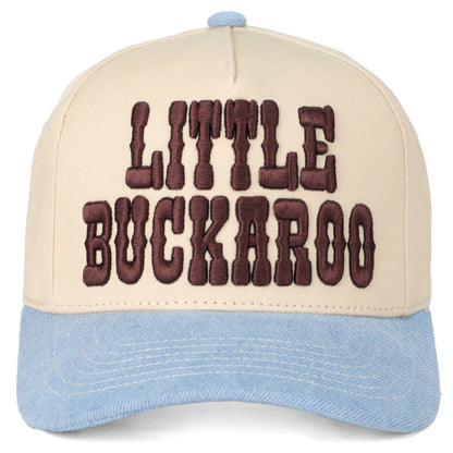 Hat KIDS size LITTLE BUCKAROO Embroidered CC Brand Snapback Cap
