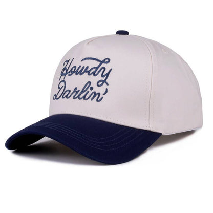 Howdy Darlin' Two Tone Canvas Cotton Cap