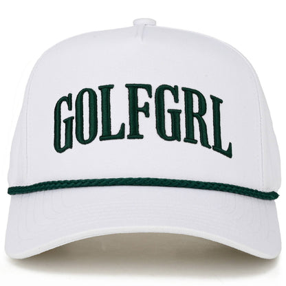 Hat GOLFGRL Embroidered on Two Tone Trucker Hat CC Brand