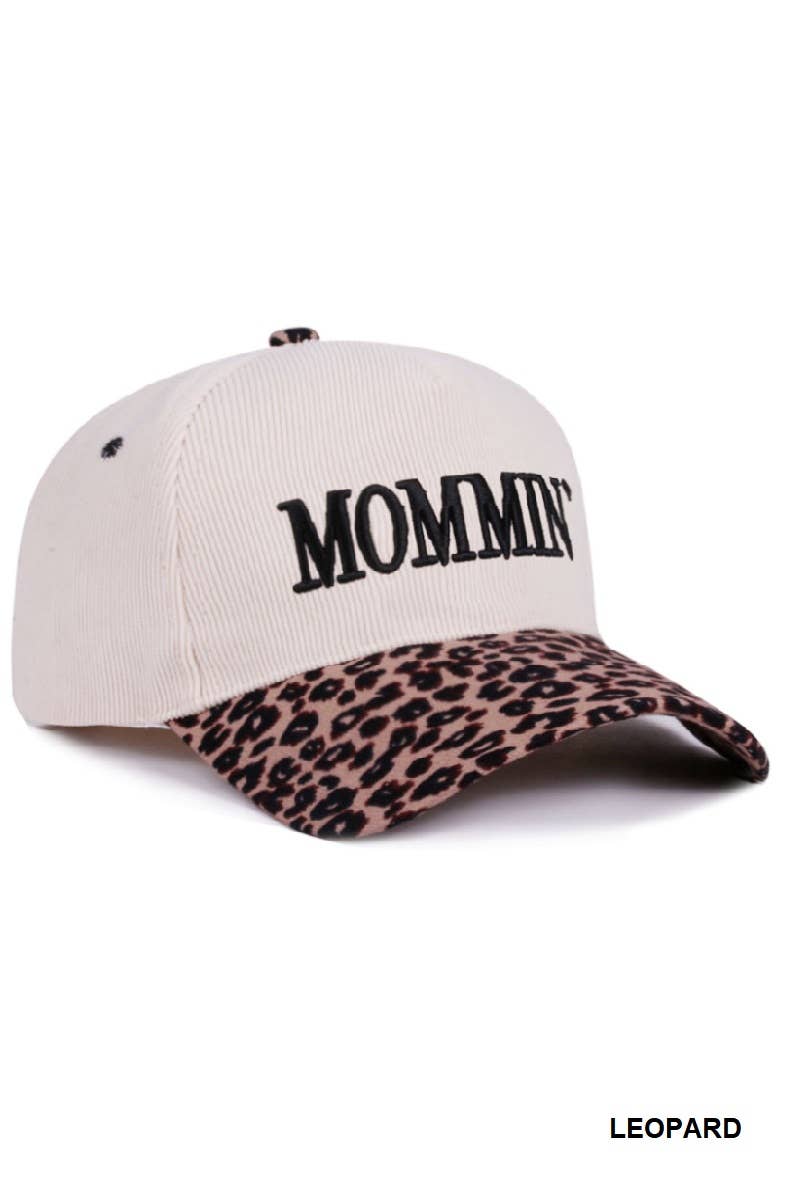 Mommin' Two Tone Corduroy Cap