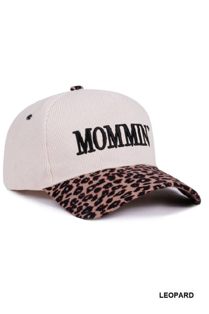 Mommin' Two Tone Corduroy Cap