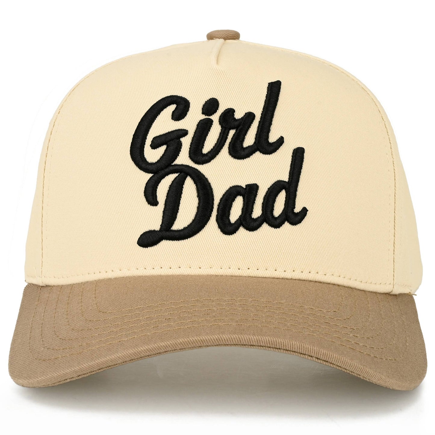 Hat GIRL DAD Embroidered on Two Tone Trucker Hat CC brand