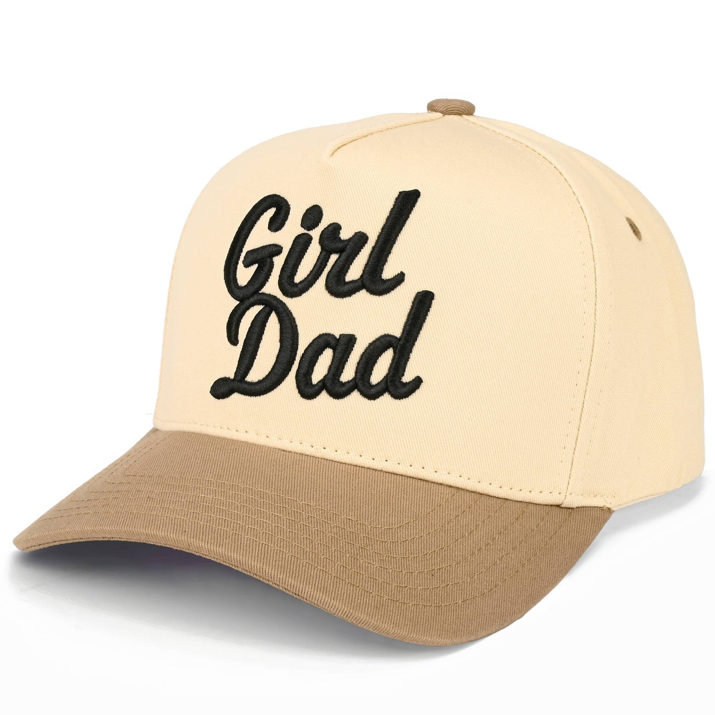 Hat GIRL DAD Embroidered on Two Tone Trucker Hat CC brand