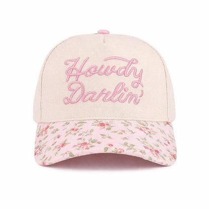 Howdy Darlin' Two Tone Canvas Cotton Cap