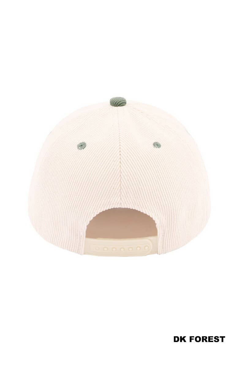 Mommin' Two Tone Corduroy Cap