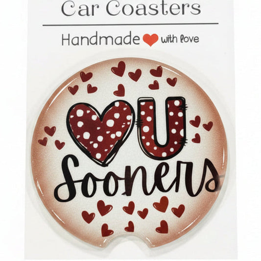 Card with a heart design and text 'I love you forever' on a wooden surface
