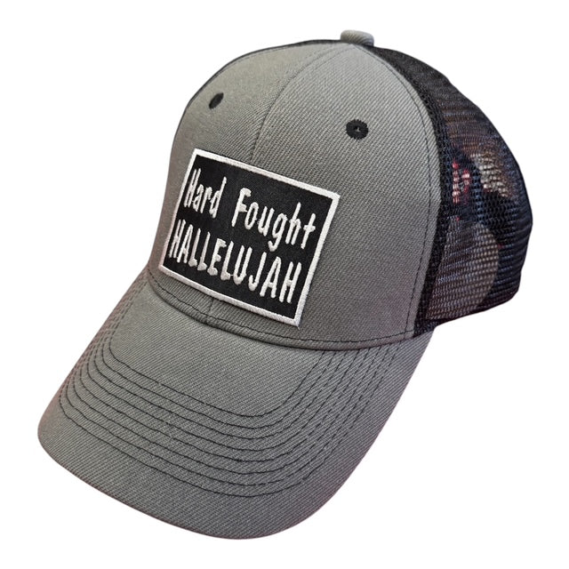Hard Fought Hallelujah Structured 2-tone trucker hat