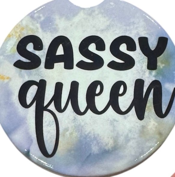 Car Coaster ceramic Sarcasm Collection, 5 options