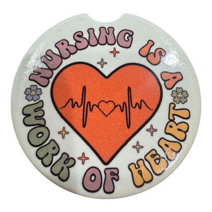 Car Coaster  Nurse Life, 3 design choices