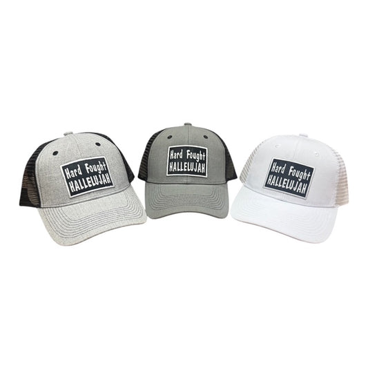 Hard Fought Hallelujah Structured 2-tone trucker hat