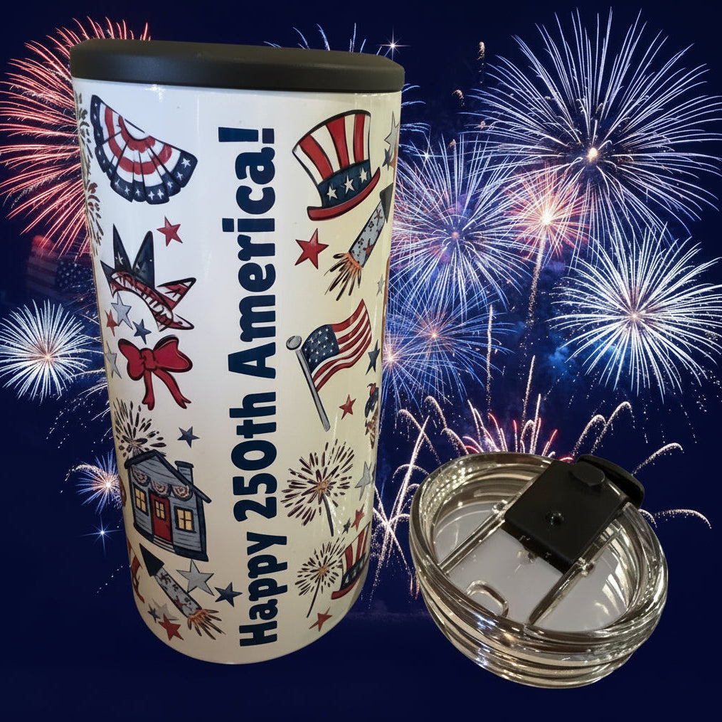 4-in-1 Can Cooler, USA 250th