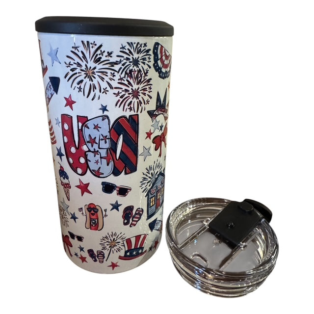 4-in-1 Can Cooler, USA 250th