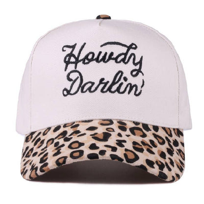Howdy Darlin' Two Tone Canvas Cotton Cap
