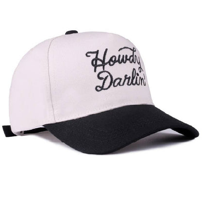 Howdy Darlin' Two Tone Canvas Cotton Cap