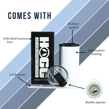 Customized 4 IN 1 CAN COOLER