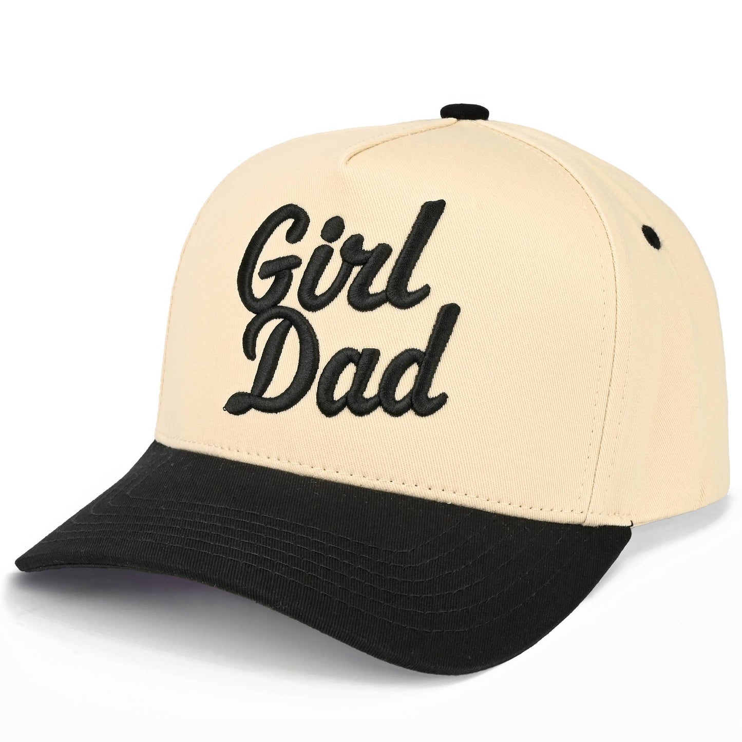 Hat GIRL DAD Embroidered on Two Tone Trucker Hat CC brand
