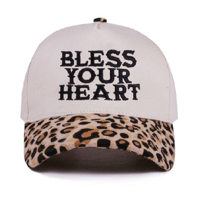 Bless Your Heart Two Tone Canvas Cotton Cap
