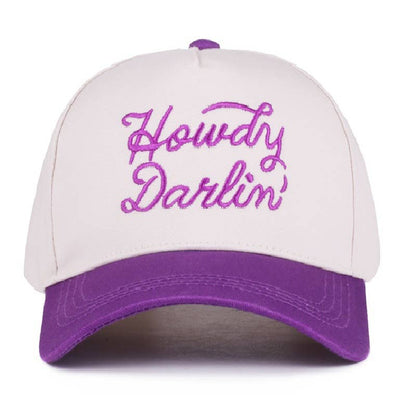 Howdy Darlin' Two Tone Canvas Cotton Cap