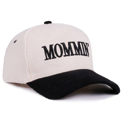 Mommin' Two Tone Corduroy Cap