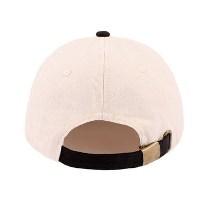 Make Heaven Crowded Two Tone Canvas Cotton Cap
