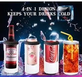 4-in-1 Can Cooler, Life is Better at the Beach