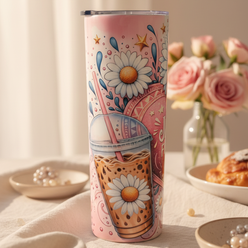 Jesus Fills My Cup Tumbler - Lifestyle 2