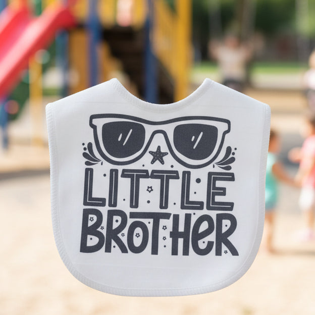 Baby Bib Little Brother