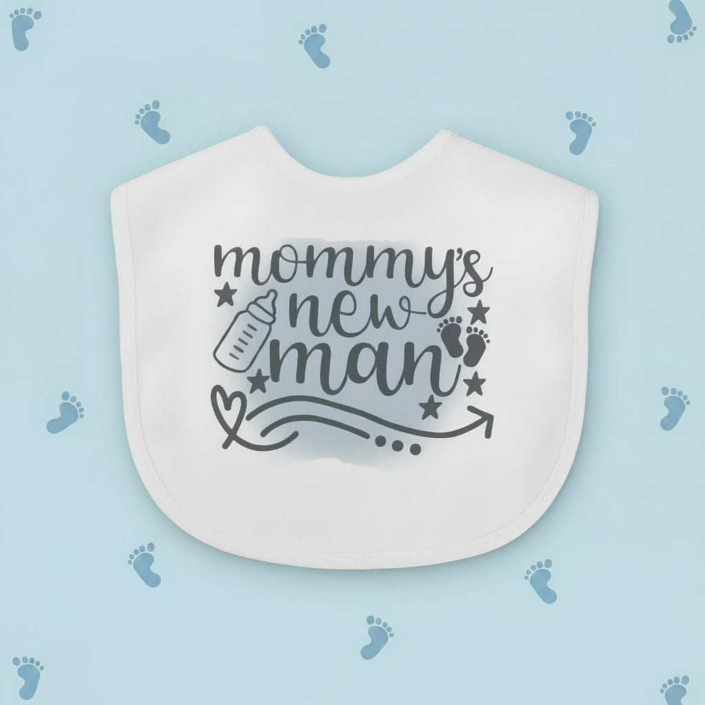 Baby Bib Mommy's New Man