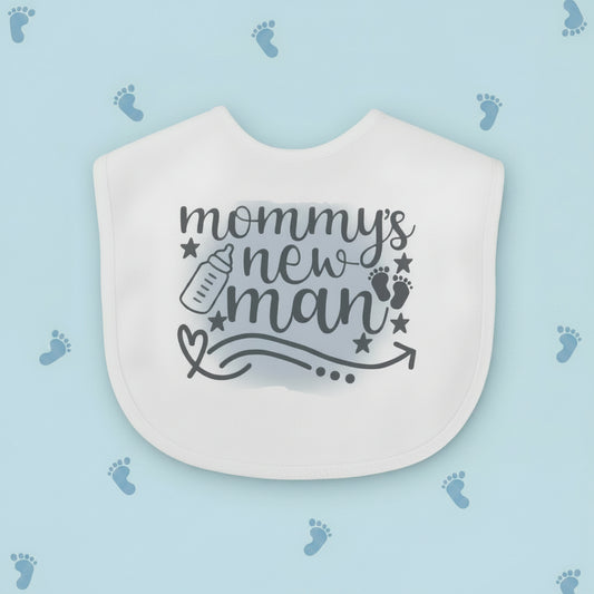 Baby Bib Mommy's New Man